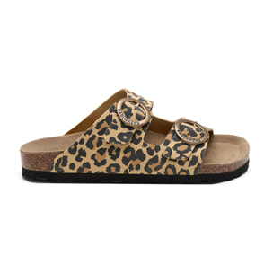 SANDALIA BARCELONA BABUNKERS MARRON