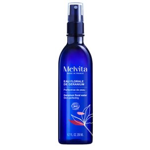 Eau Florale de Géranium Bio - Affine le Grain de Peau 200 ml