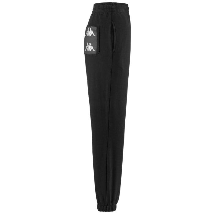 Kappa - Pantaloni Donna Nero - 222 BANDA 10 VALA