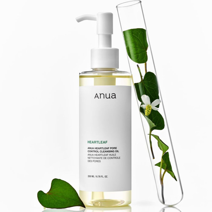 Heartleaf Pore Control Cleansing Oil - Huile Démaquillante Purifiante 200ml