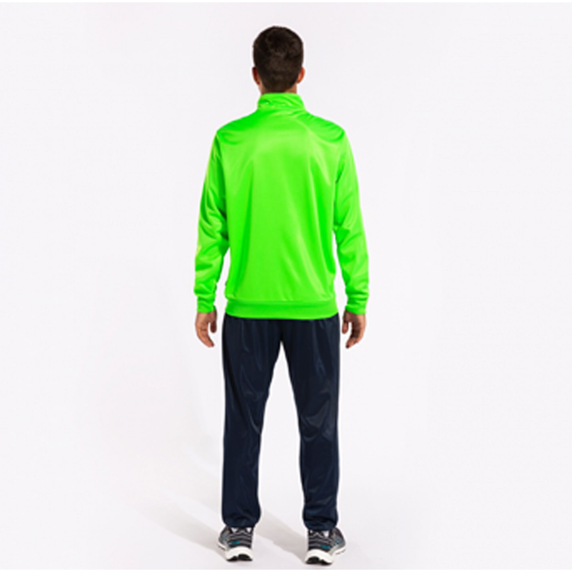 JOMA tuta uomo verde fluo,blu marino