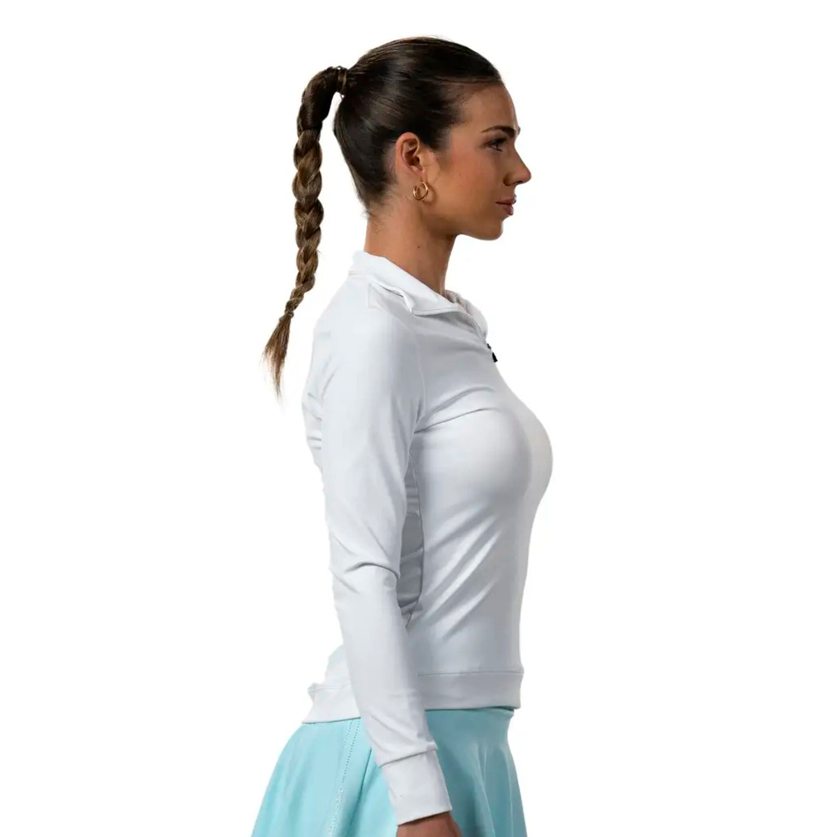 Sudadera de pádel mujer Opalo Drop Shot