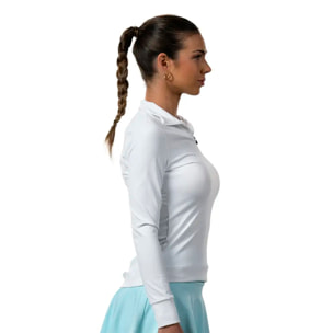 Sudadera de pádel mujer Opalo Drop Shot