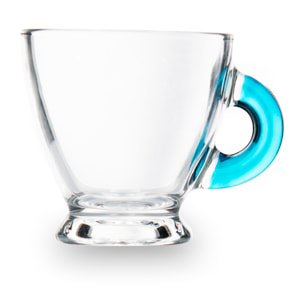 Set 6 Tazzine Caffè Excelsa – Limpido, Vetro Trasparente