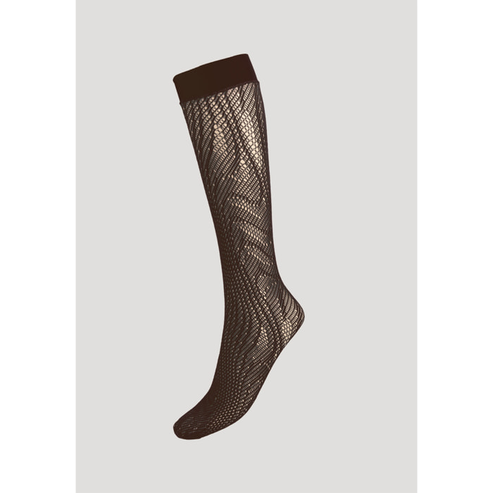 Gambaletti Snake Net Knee-Highs