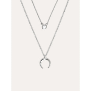 Collana Pack 2 Spark Necklaces + Mini Moonset in Argento