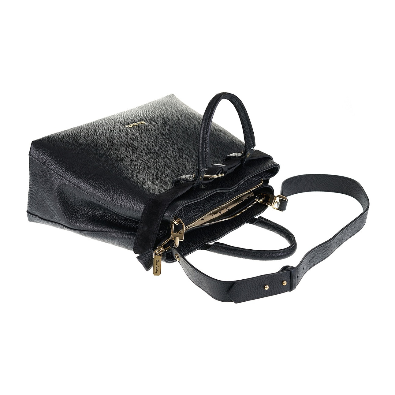 Borsa a mano da donna Made in Italy - Modello Lumina Chic - 100% pelle - 37.0 x 25.0 x 12.0 cm