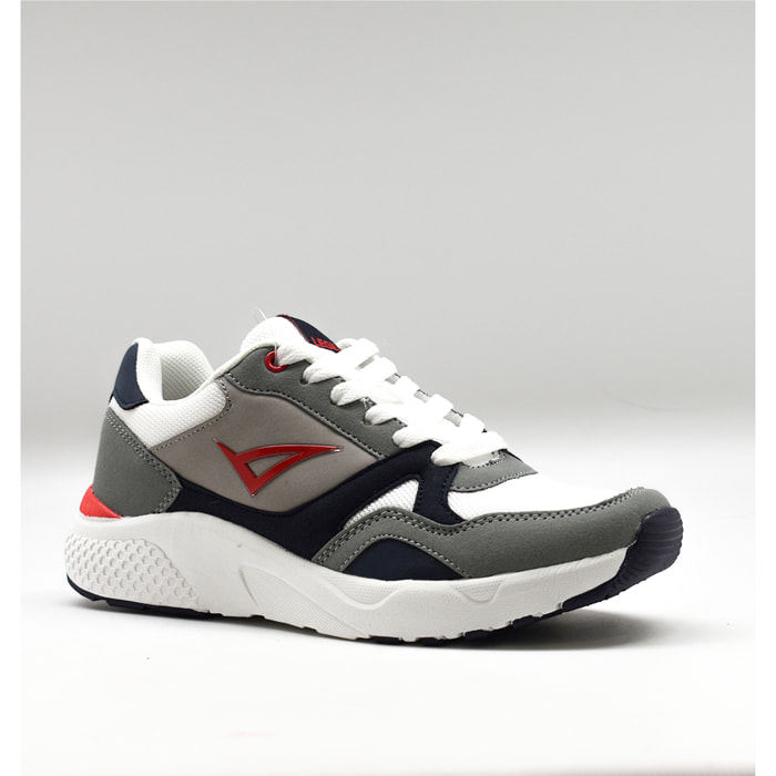 Scarpa sportiva MORENO bianco grigio