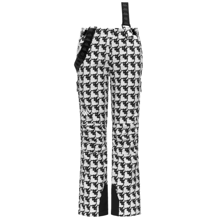 Kappa - Pantaloni Donna Nero - 8Cento 834G