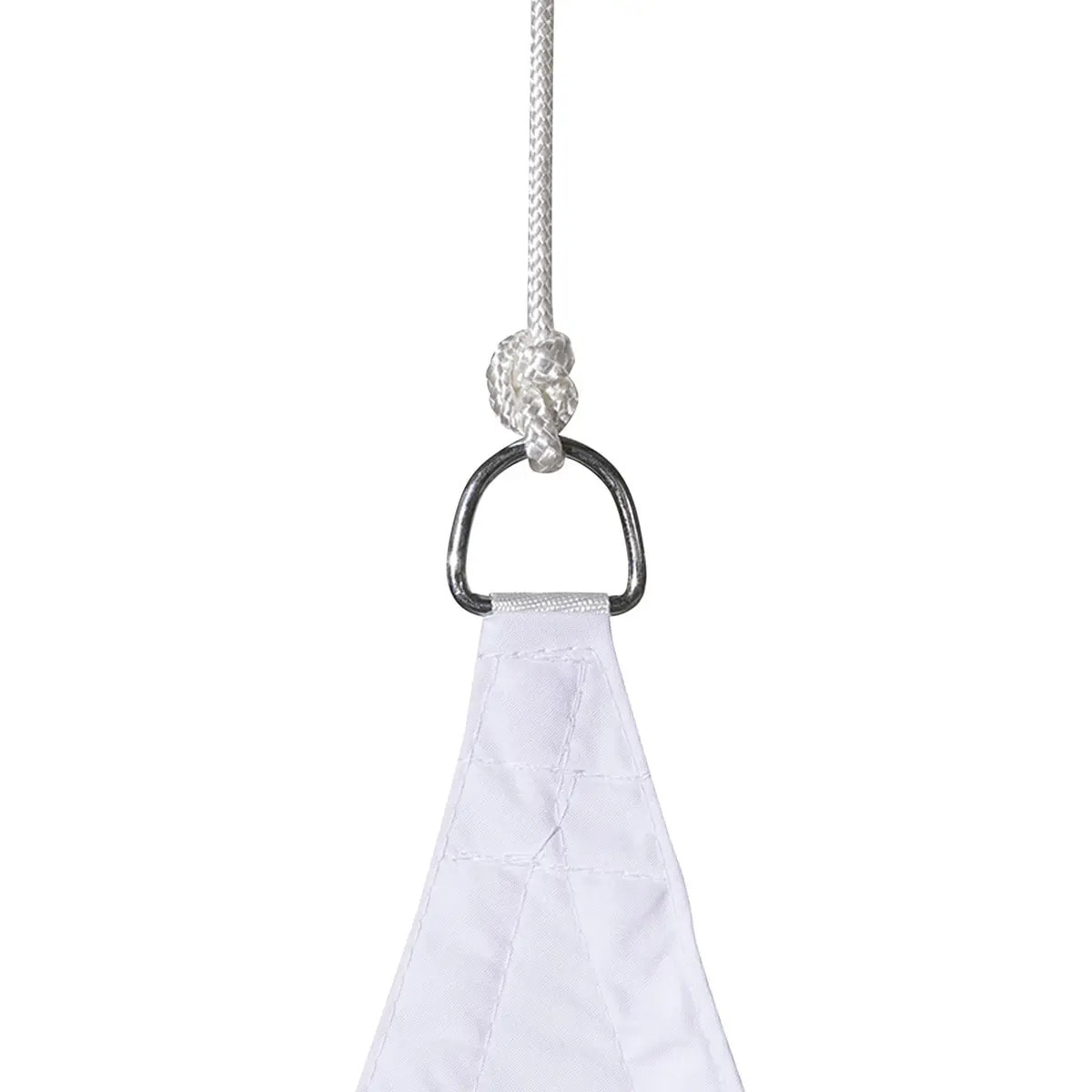 Voile d'ombrage triangulaire Curacao Blanc