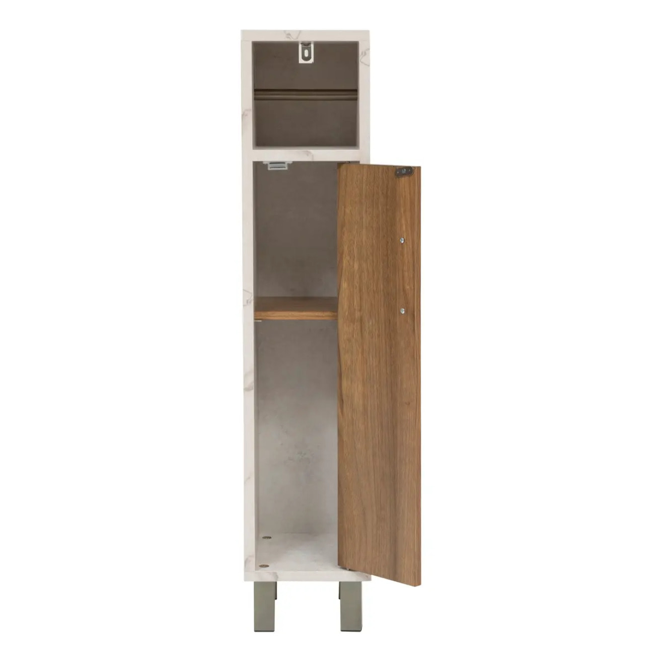 Dérouleur WC 1 porte Come bois et effet marbre