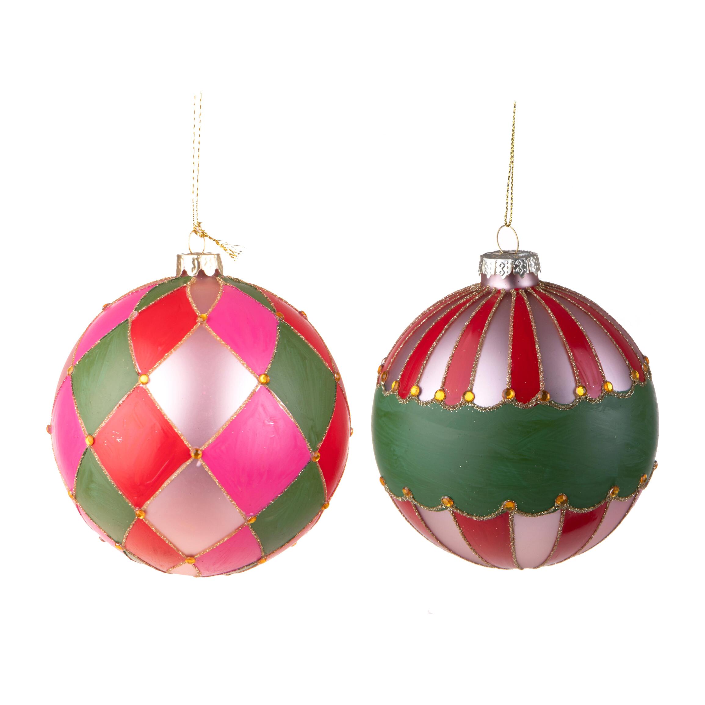 Sfera Carosello Natale - Pezzi 4 - Colore Multicolore - 10x10Hx10cm - Bianchi Dino