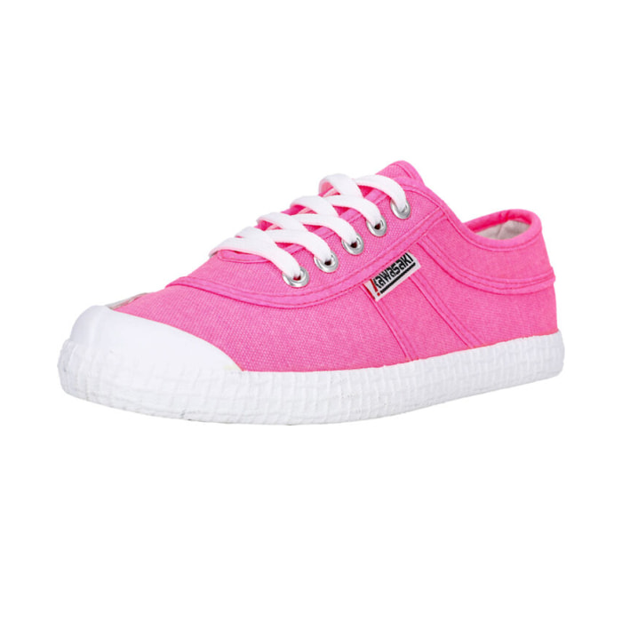 Zapatillas Sneaker Unisex - KAWASAKI Original Neon Canvas shoe K202428-ES 4014 Knockout Pink