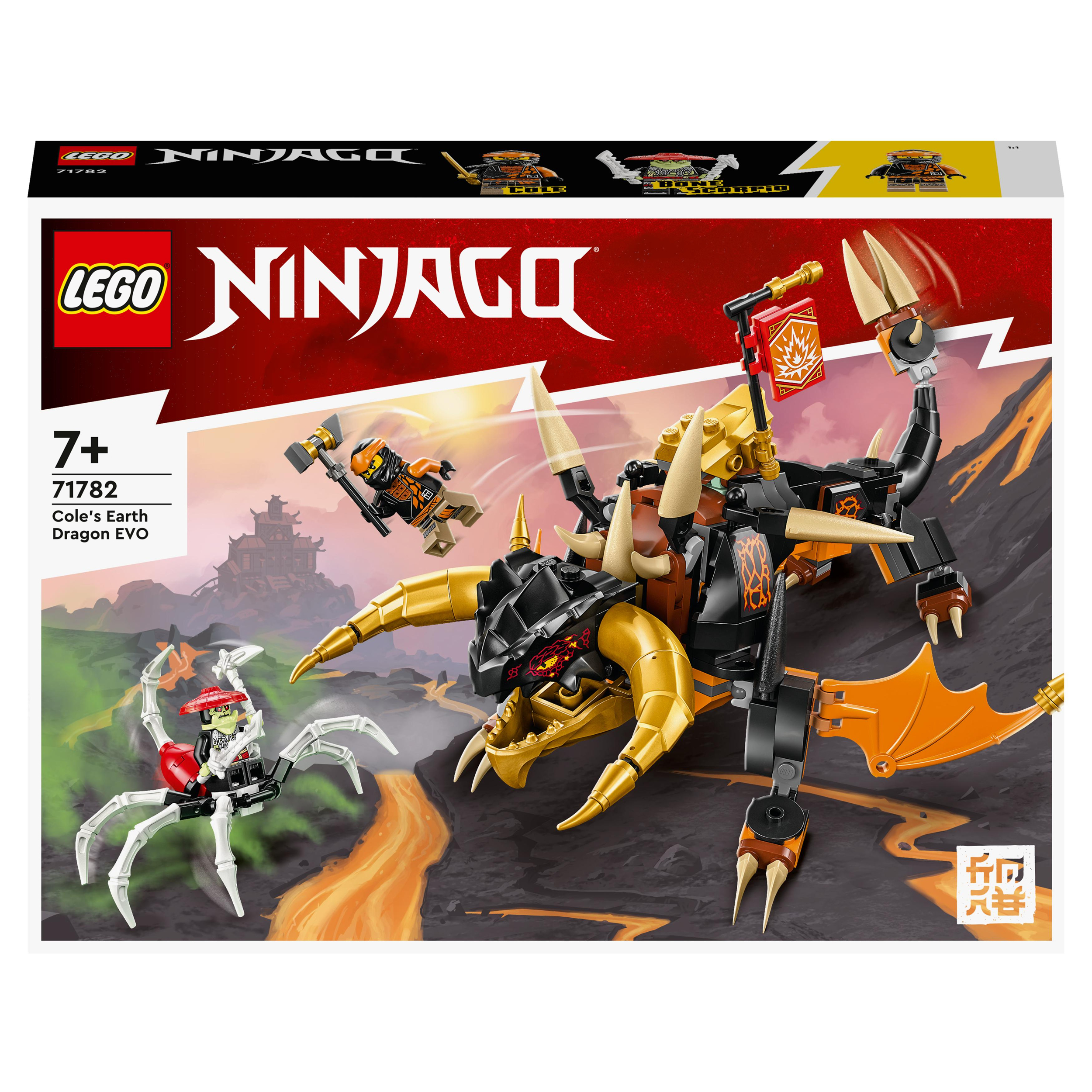 LEGO NINJAGO 71782 - DRAGO DI TERRA DI COLE EVOLUTION