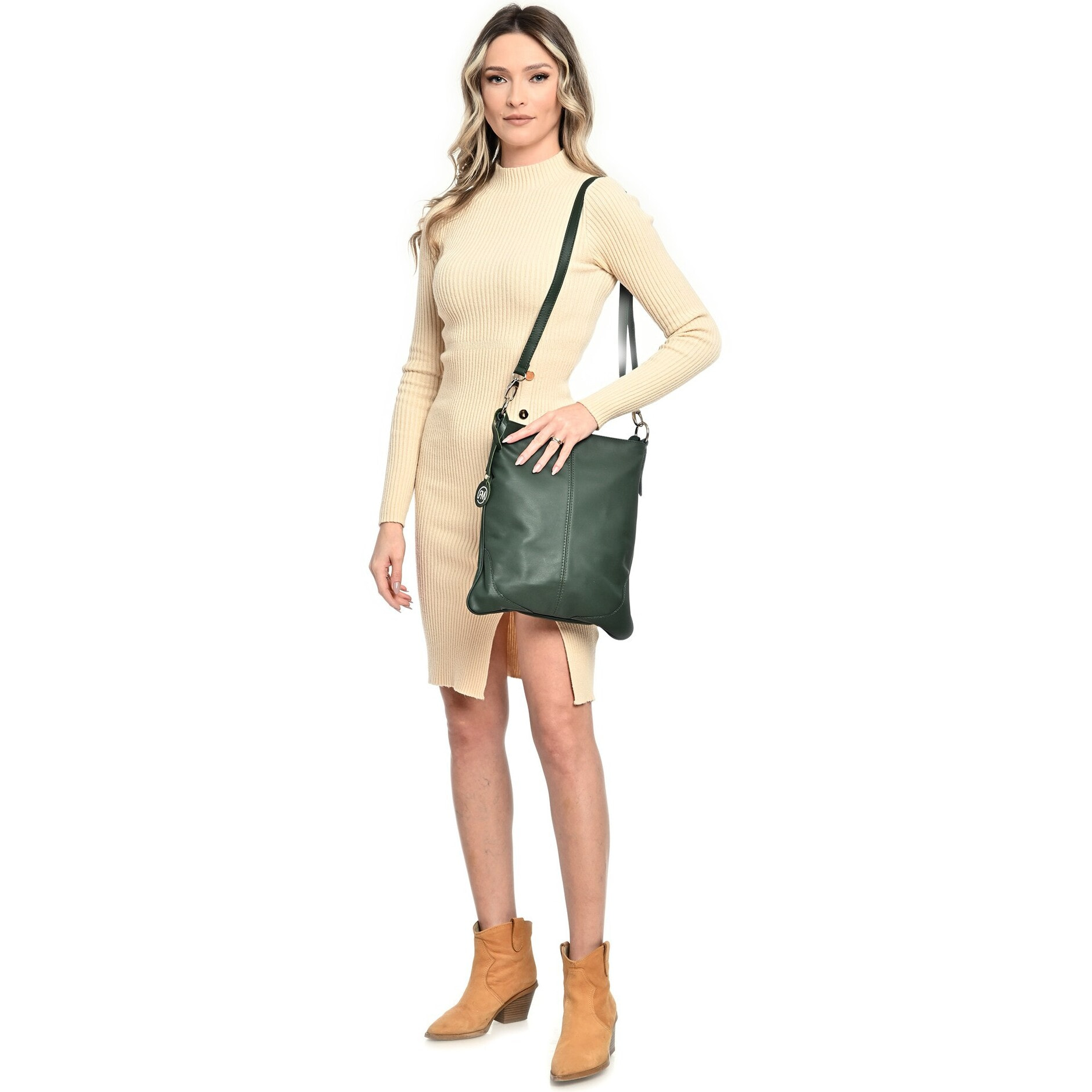 Borsa a tracolla Roberta M Verde