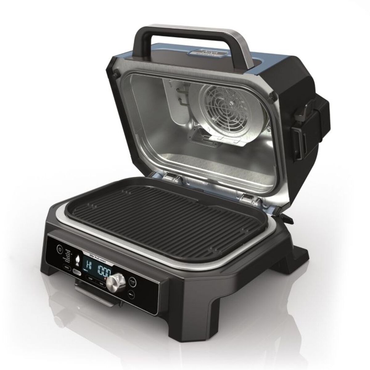 Barbecue électrique NINJA OG901EU Woodfire pro connect à poser, 44.5x26.5 cm