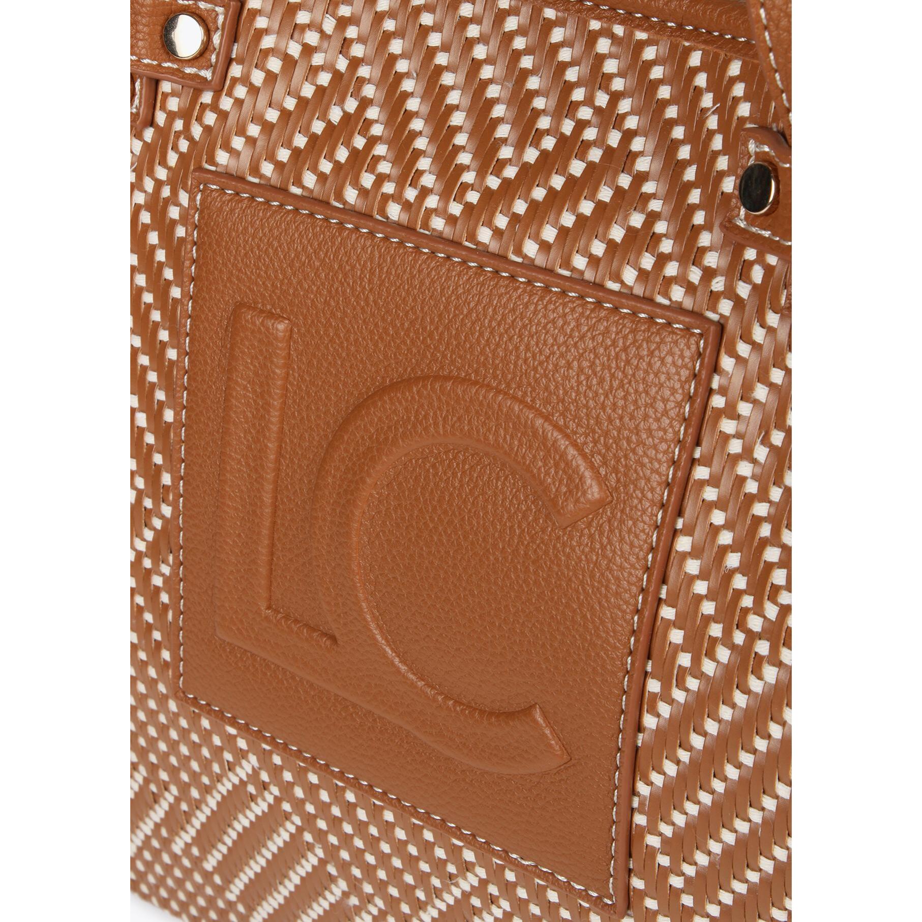 Borsa shopper intrecciata