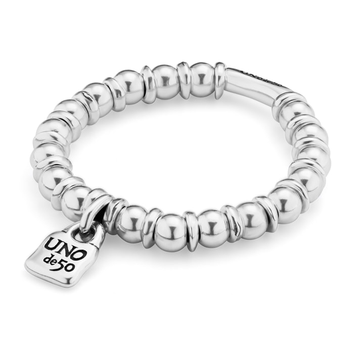 Pulsera Bohemian PLATEADO L