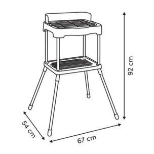 Barbecue électrique 36x24cm