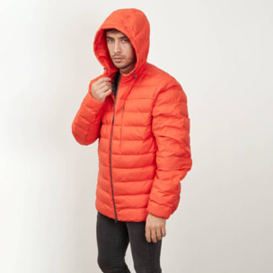 Abrigos Hombre de la marca GEOX  modelo M2628A T2937 M DENNIE HOOD JACKET NARANJA