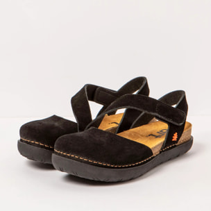 Sandalias 1712S SILK SUEDE BLACK/ RHODES color Black