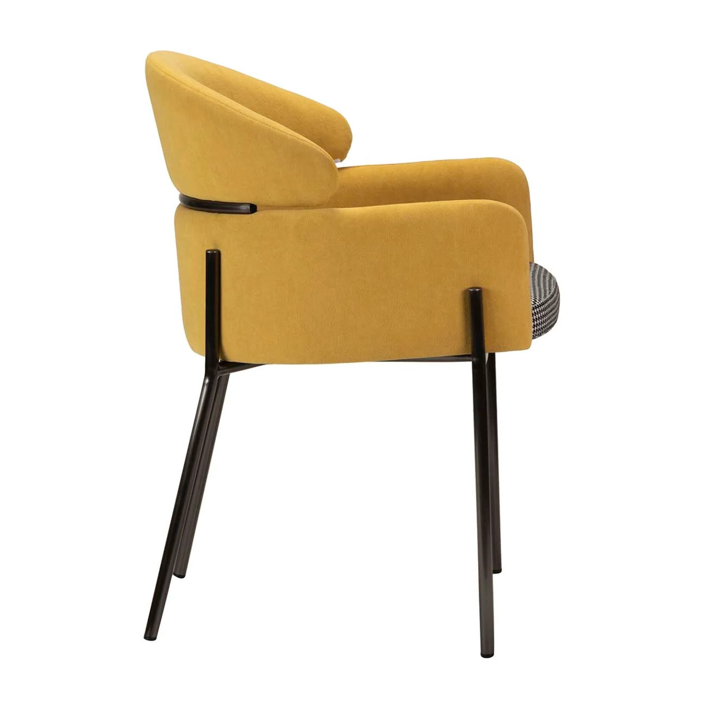 Silla Velvet Amarillo Royal 57x58x78 Cm