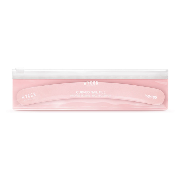 CURVED NAIL FILE Lima unghie boomerang professionale