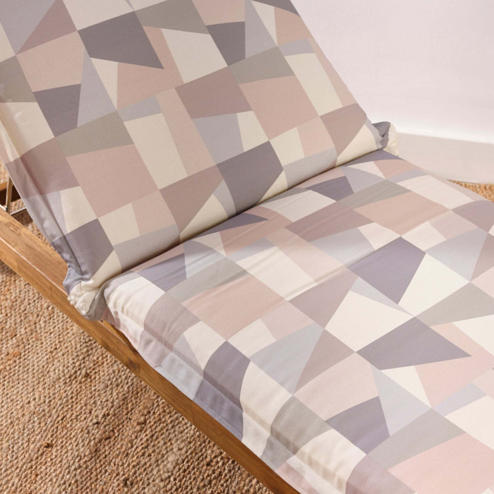 Coussin pour chaise longue Natacha Soft 1 53x175x7 cm