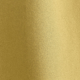 Rideau occultant aspect chambray - Jaune moutarde