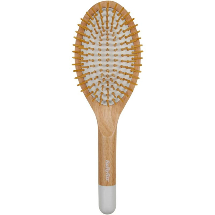 Brosse à cheveux BABYLISS BOIS PNEUMATIQUE PICOTS BOIS
