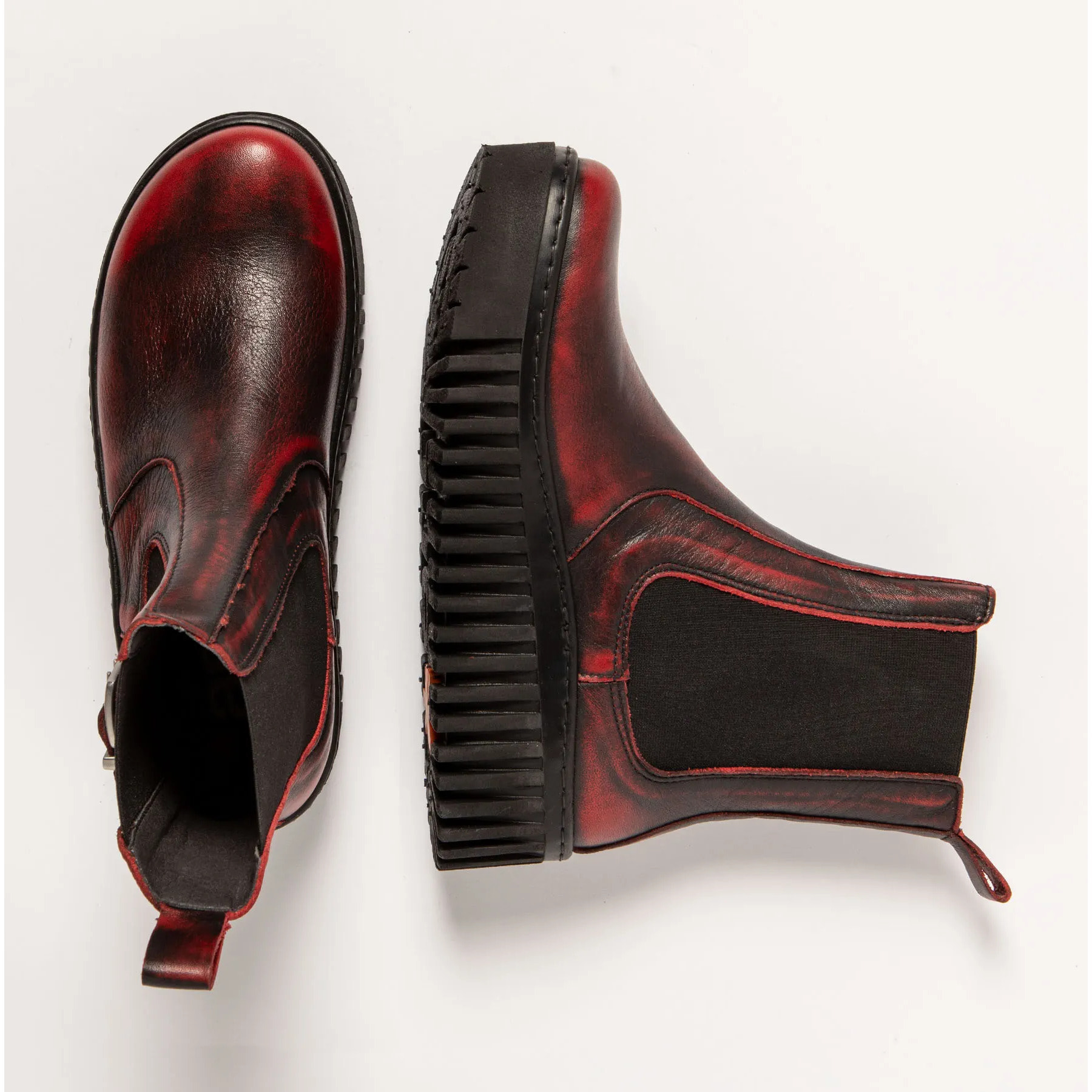 Botines 1516 ASPORT SCARLET/BRIGHTON color Scarlet