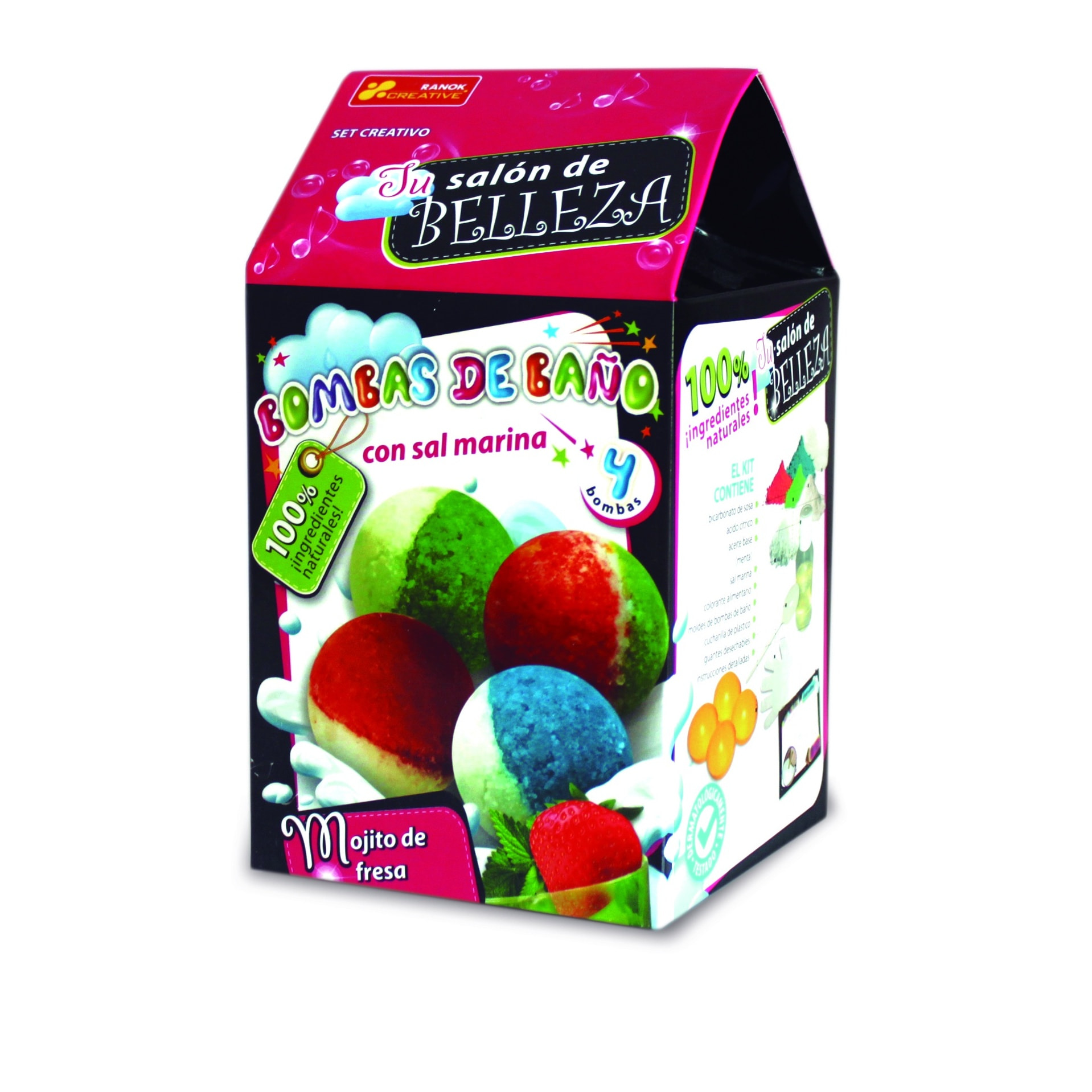 BOMBAS DE BAÑO: MOJITO DE FRESA