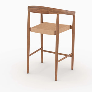 Lot de 2 chaises pour îlot central 65 cm - Bali