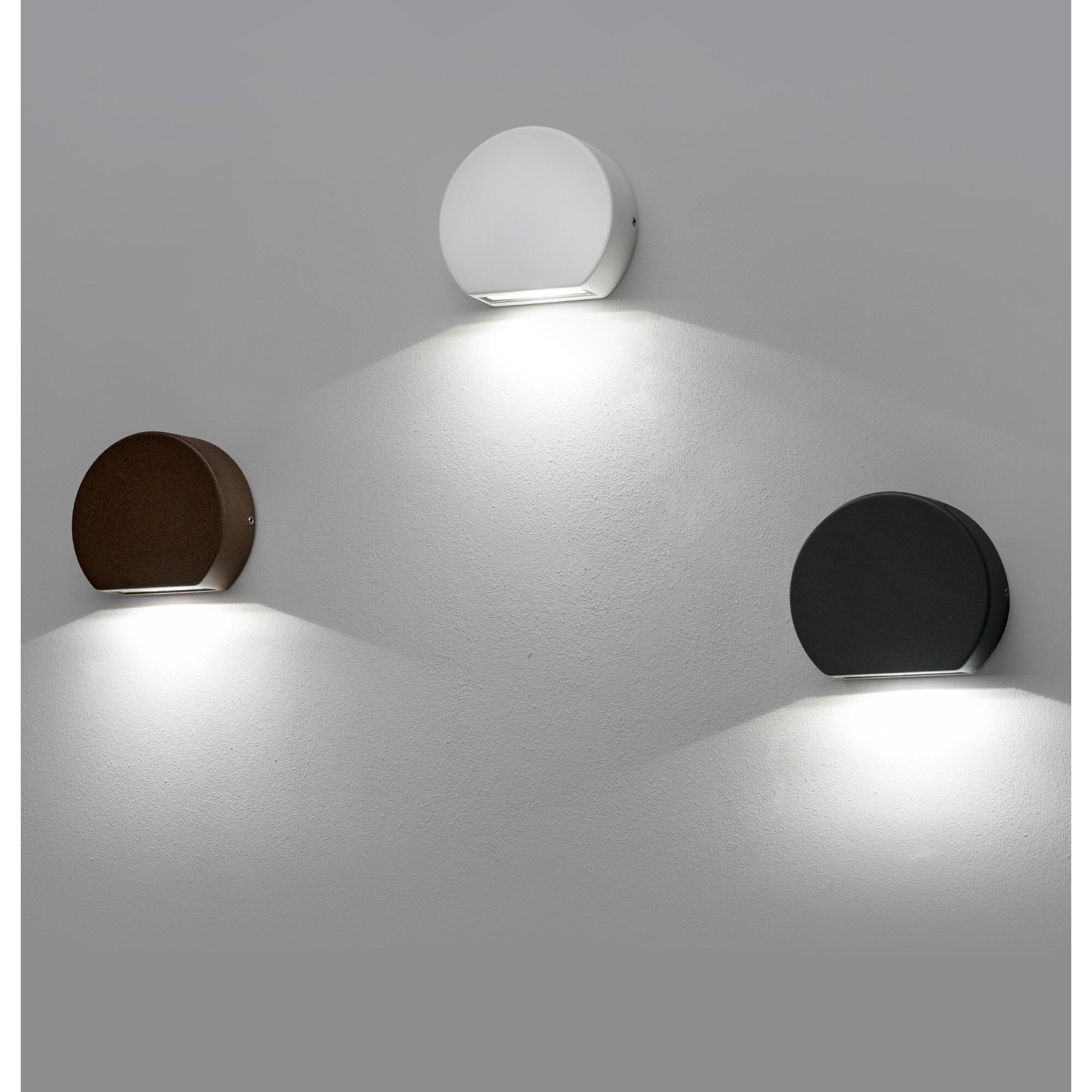 PILL LED Lampe applique rouille