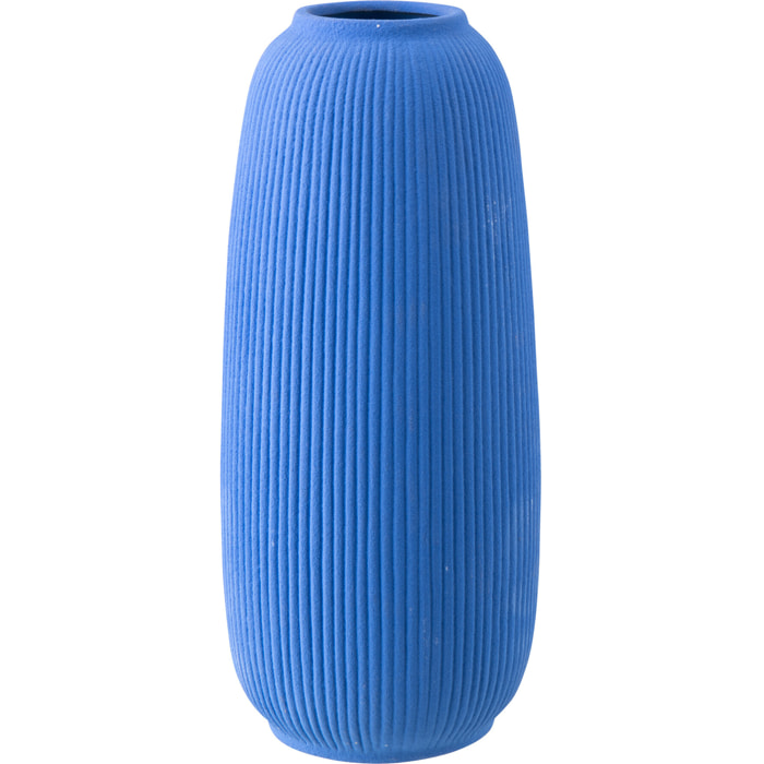 J-Line Vase Ruby Pois - grès - bleu - small