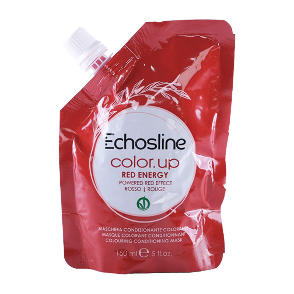 ECHOSLINE Color Up Mascarilla Acondicionadora Coloración Roja Vegana 150ml