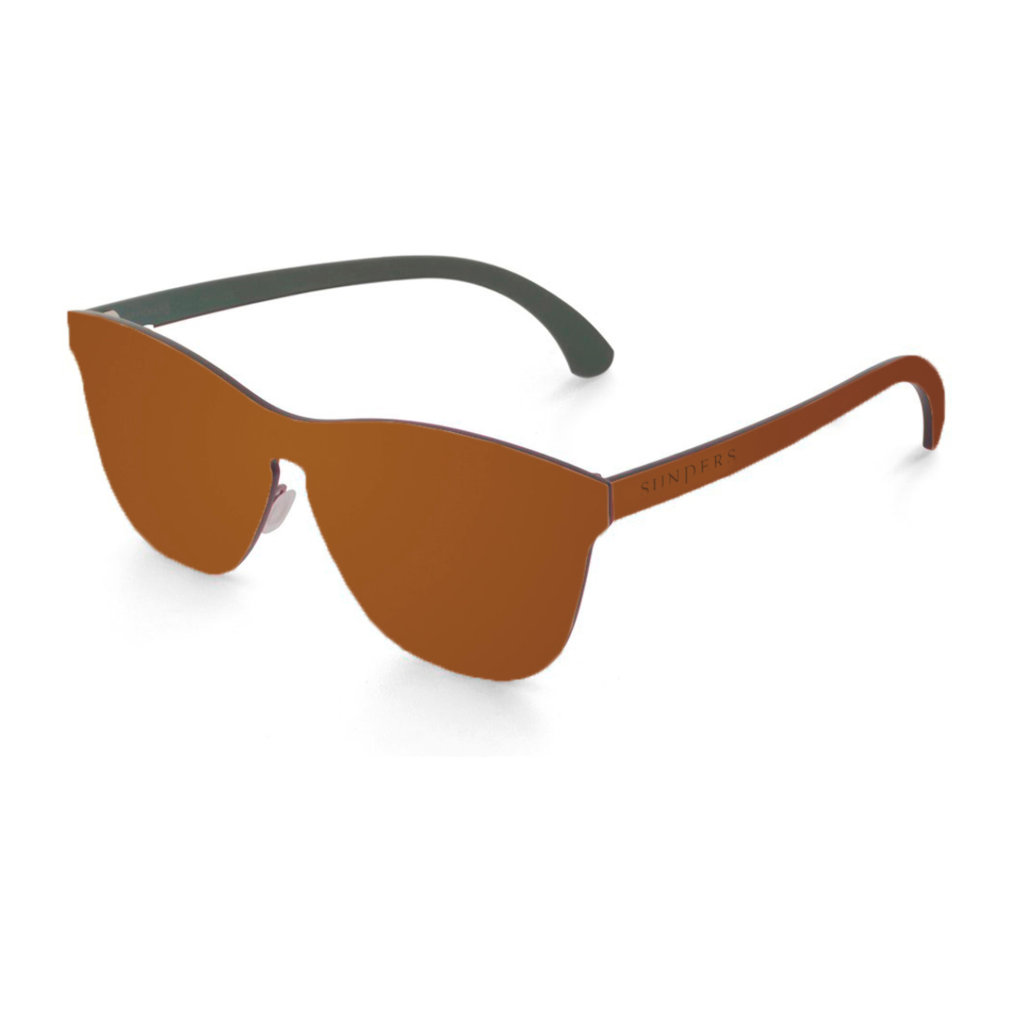 GAFAS DE SOL SUNPERS SAN FRANCISCO FLAT& FLAT de color Marron