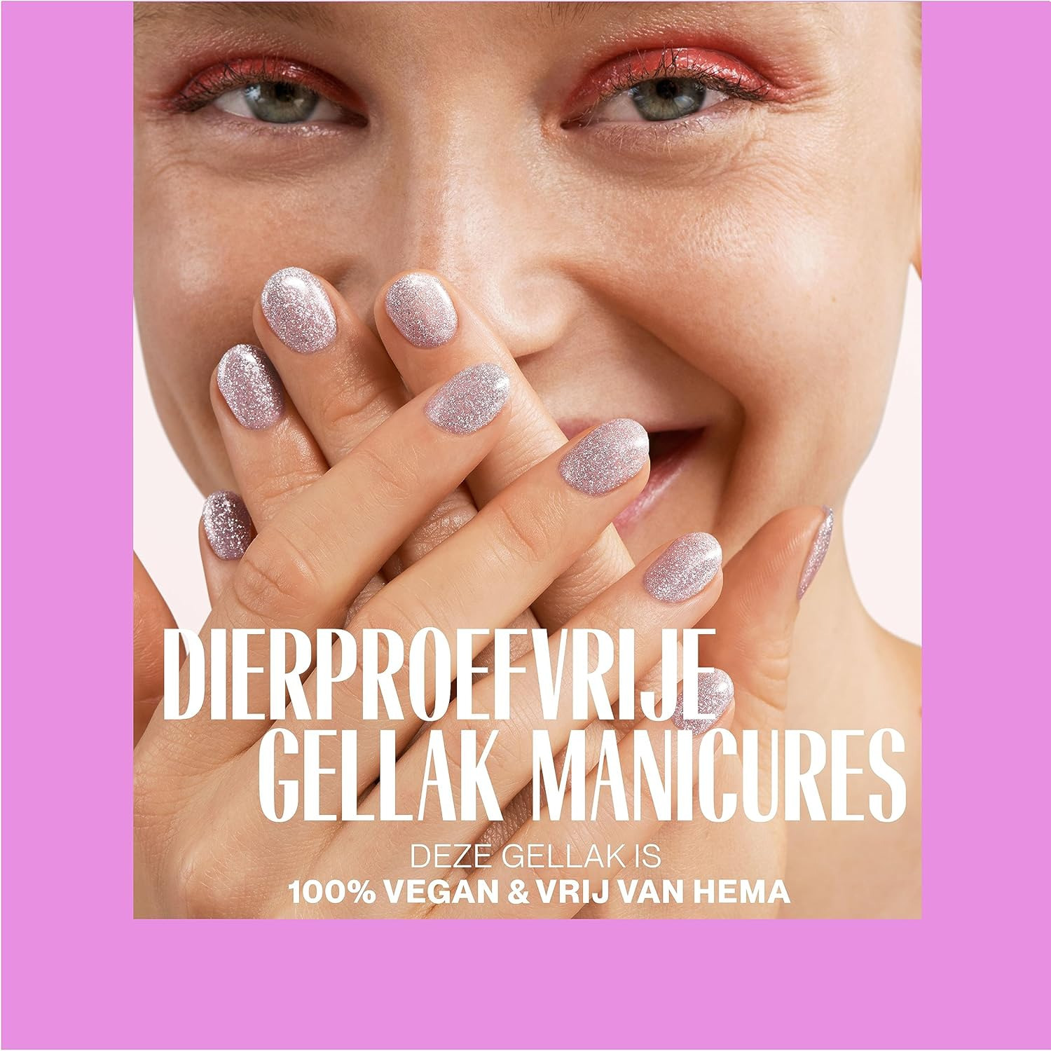Set vernis semi-permanent - 4 couleurs - 4 x 15 ml
