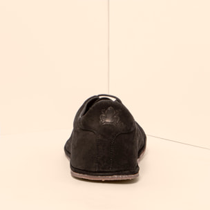 Zapatos N5671 NOBUCK LAVADO BLACK/ BARE color Black