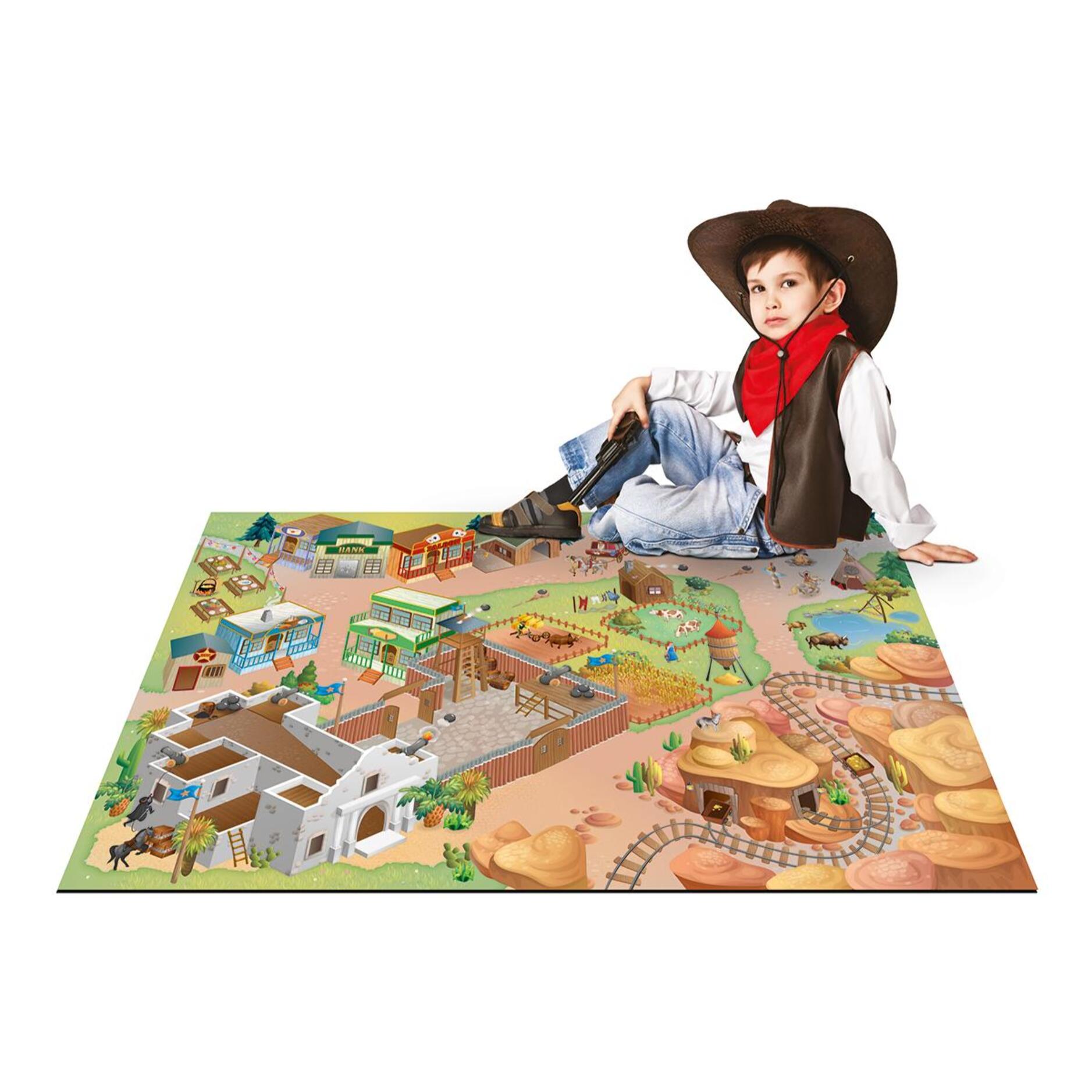 Tapis enfant sans velours village