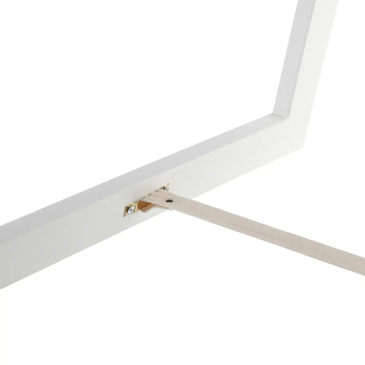 Miroir sur pied "Adele" blanc H160 cm