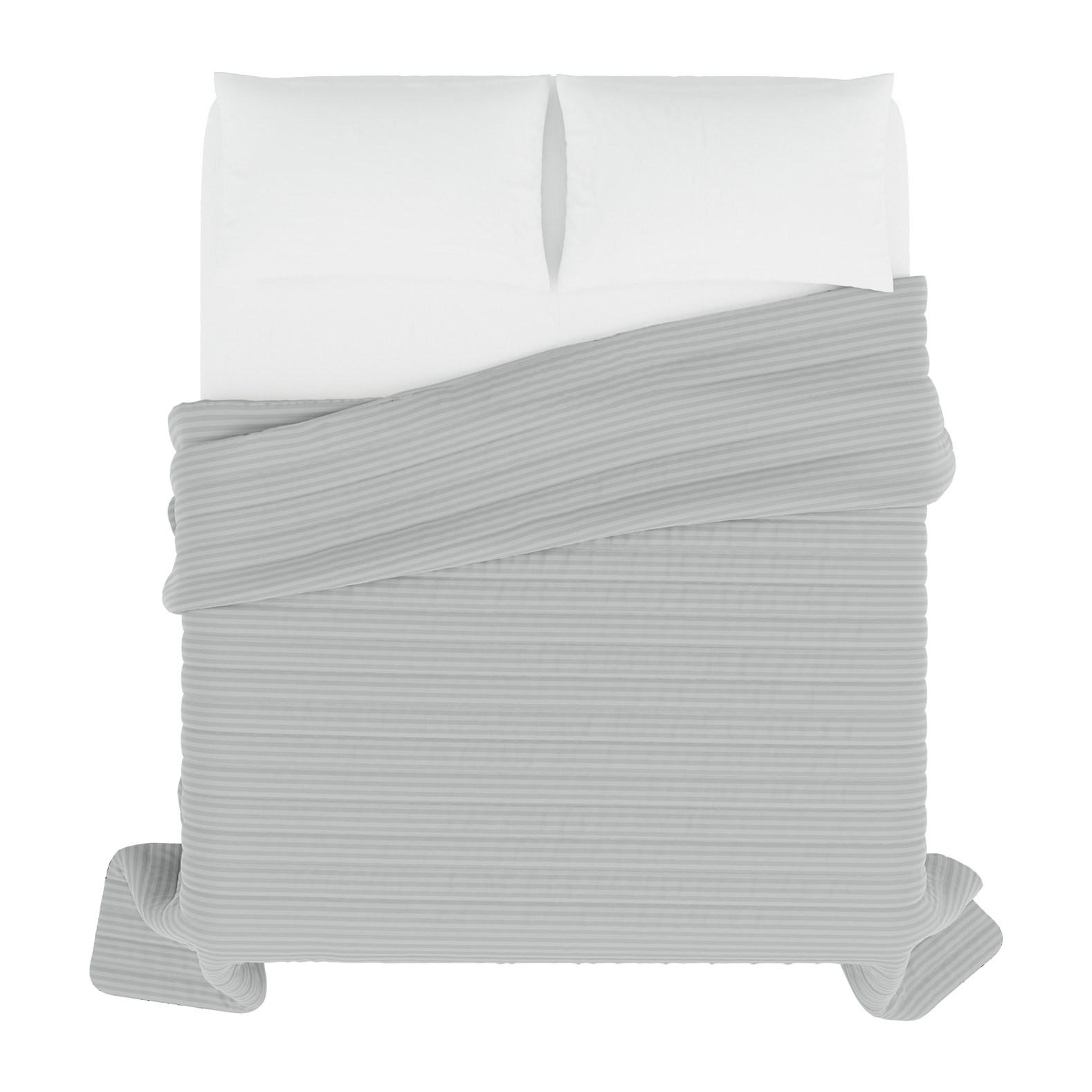 TRAPUNTINO ESTIVO SATIN STRIPES MATRIMONIALE