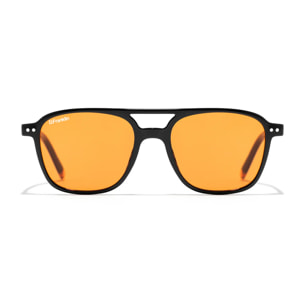 Gafas de Sol Jackson Square Shiny Black / Orange D.Franklin