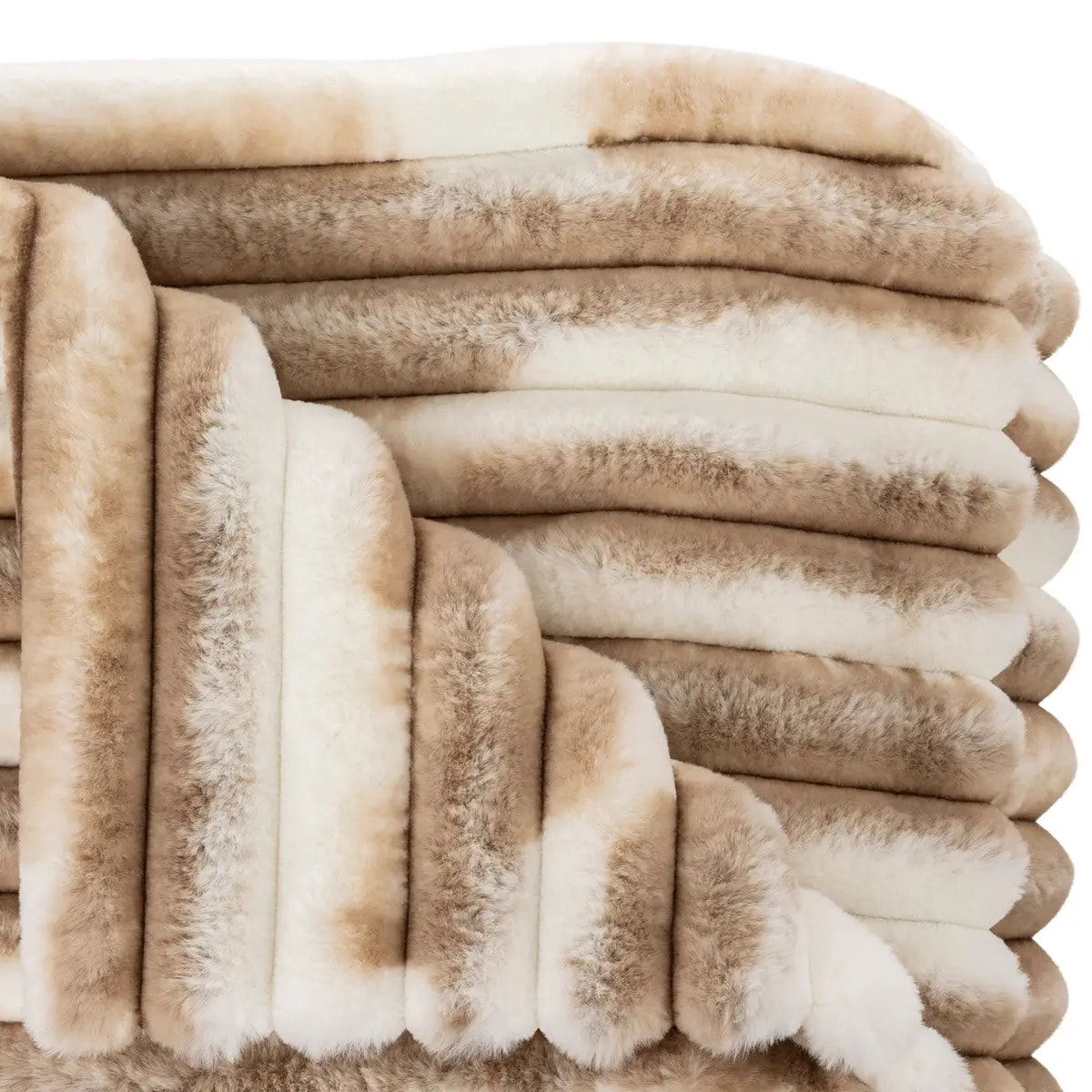 Plaid texture bicolore 130x180