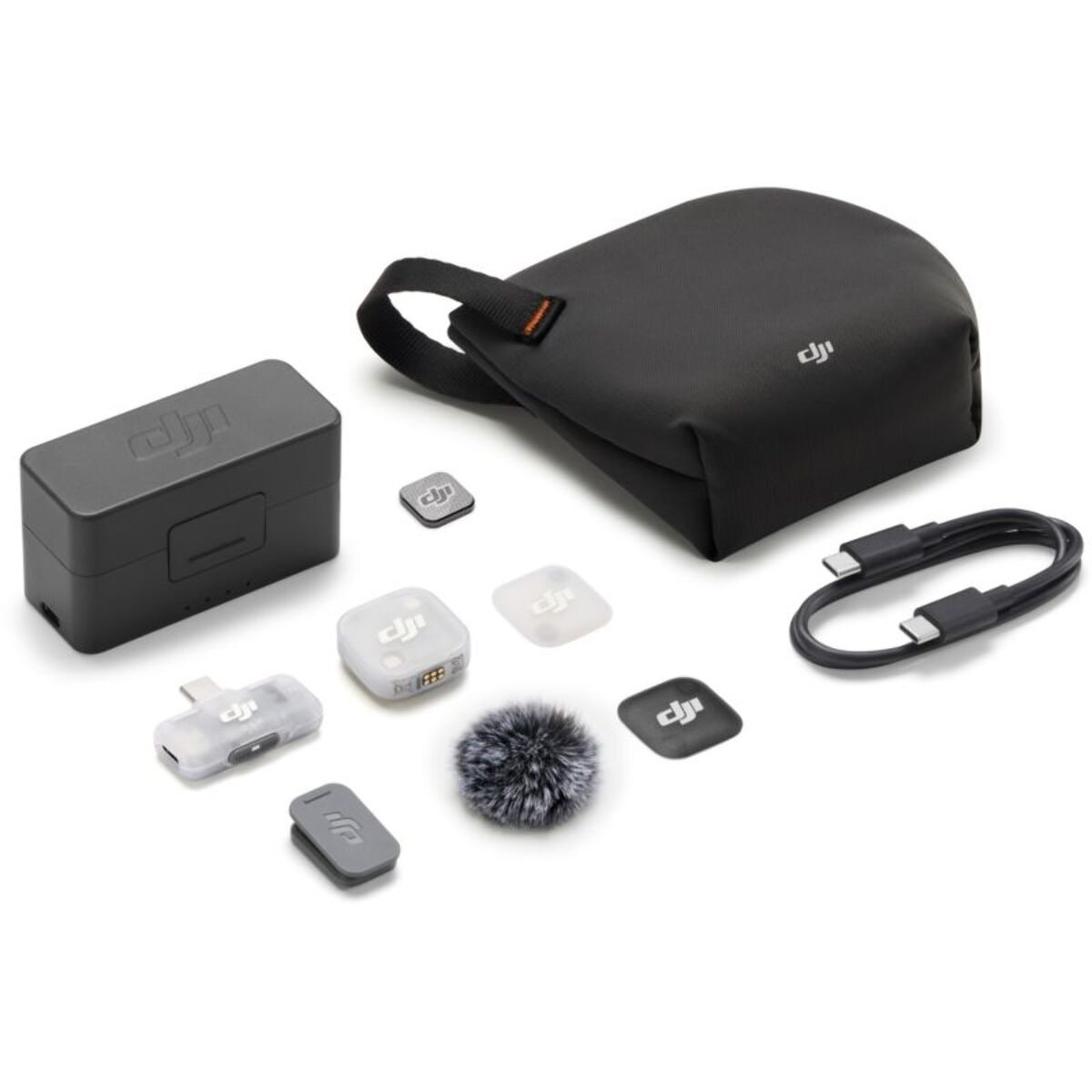 Micro cravate sans fil DJI Mic Mini 2 (1 TX+1 Mobile RX+Chargeur)