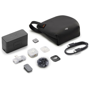 Micro cravate sans fil DJI Mic Mini 2 (1 TX+1 Mobile RX+Chargeur)
