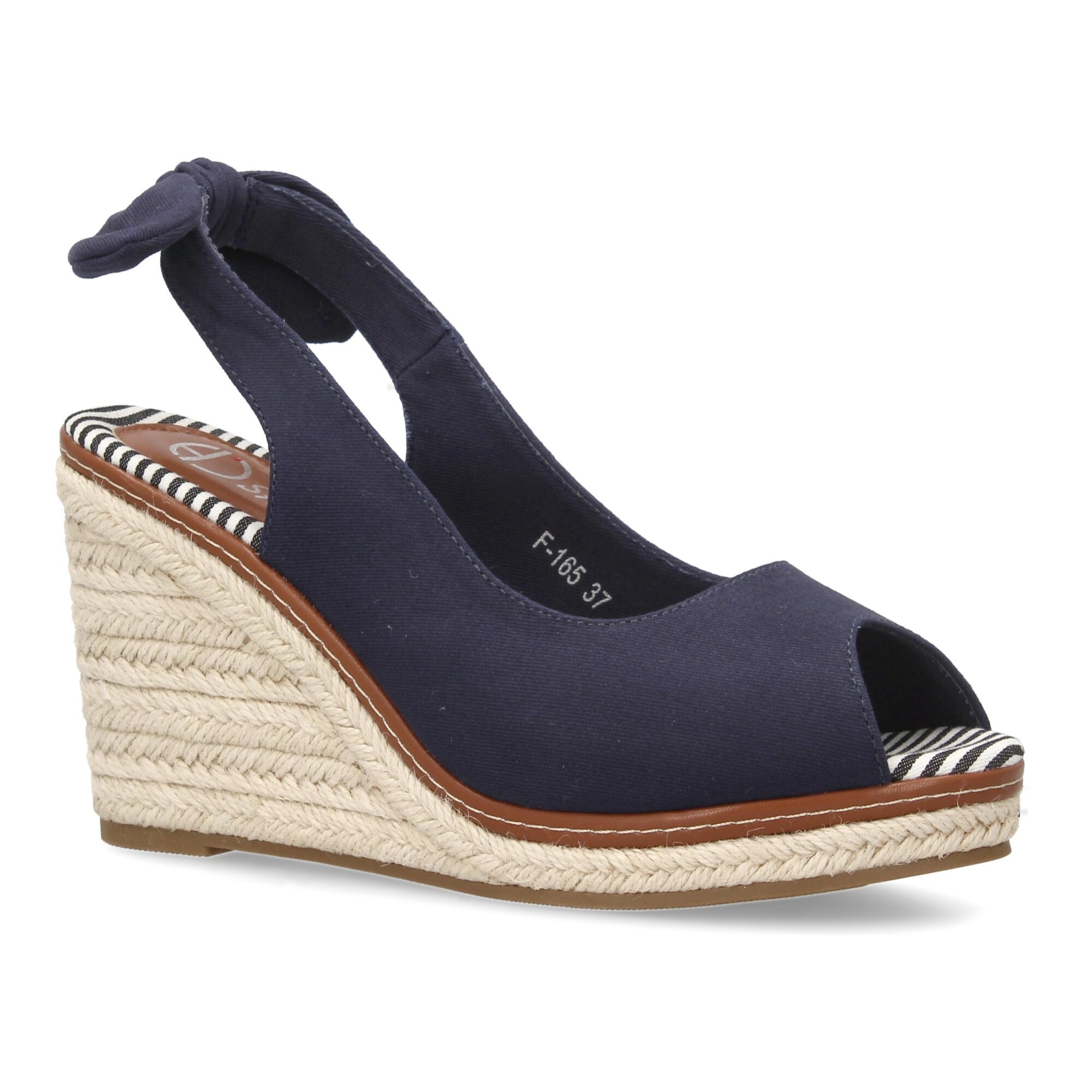 Sandalias de cuña tipo alpargata para mujer, suela comoda y elegante, diseño moderno.