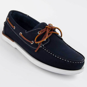 Náutico De Piel - Azul