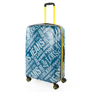 Maleta Pc Grande Lois Kenner Azul Vaquero-Gris