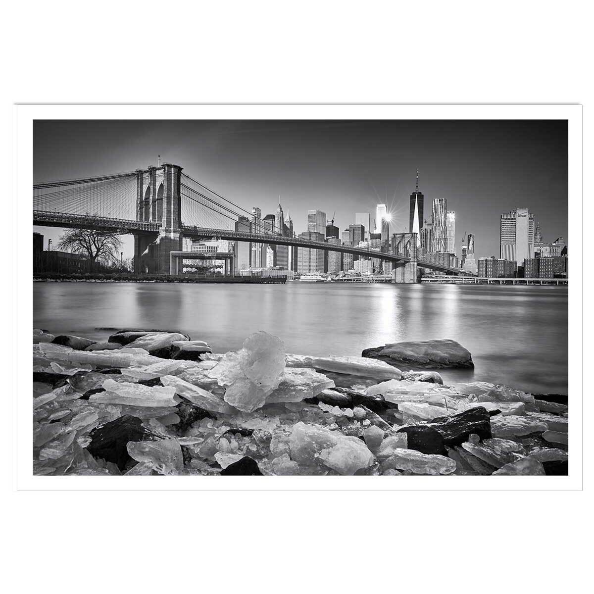 Poster le pont et manhattan Affiche seule